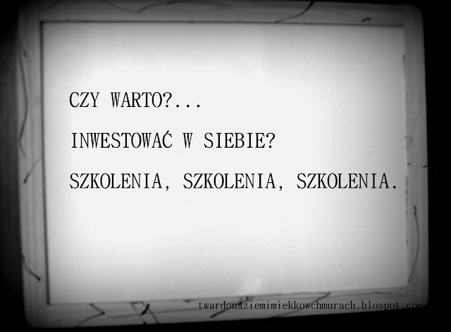 inwestycja w siebie - szkolenia szkolenia