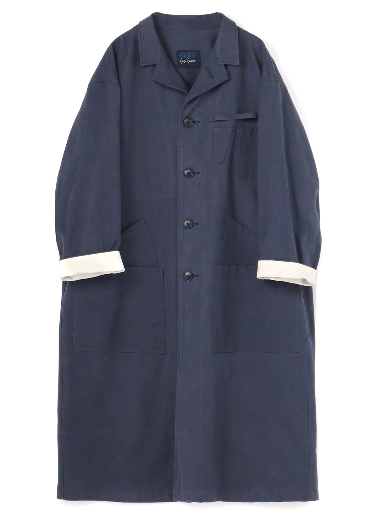 REGULATION Yohji Yamamoto A/W 2021 SULFUR DYED WHIPCODE R-ATELIER COATFQ-C53-003-2-02US＄1,269