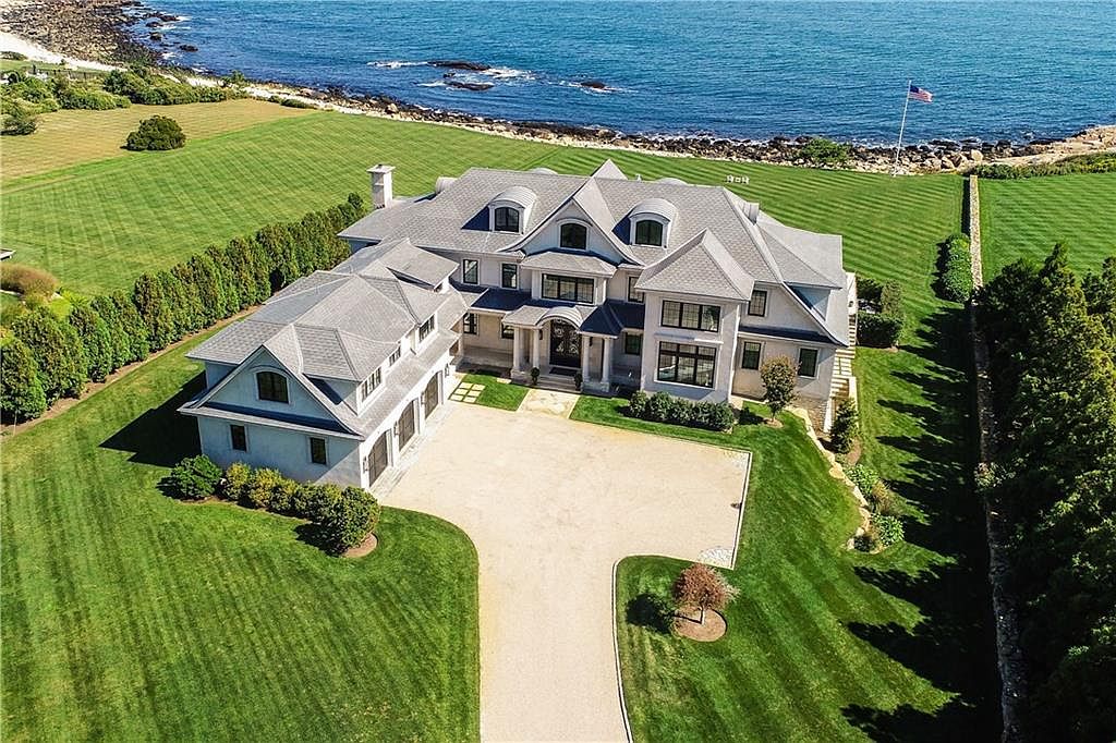 12,000 Square Foot Oceanfront Mansion In Narragansett, RI THE