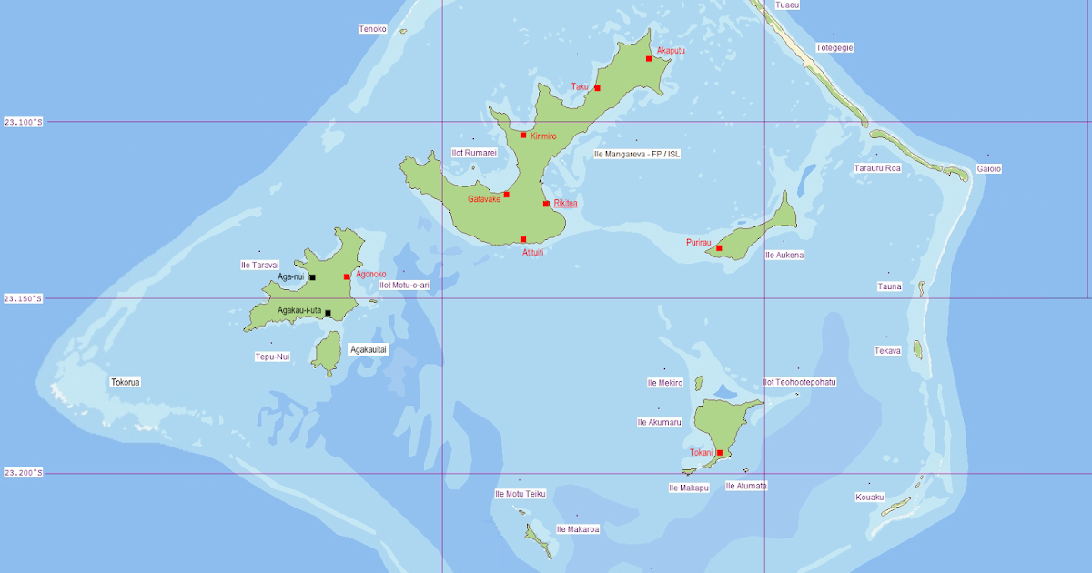 Islands of Oceania Gambier Islands