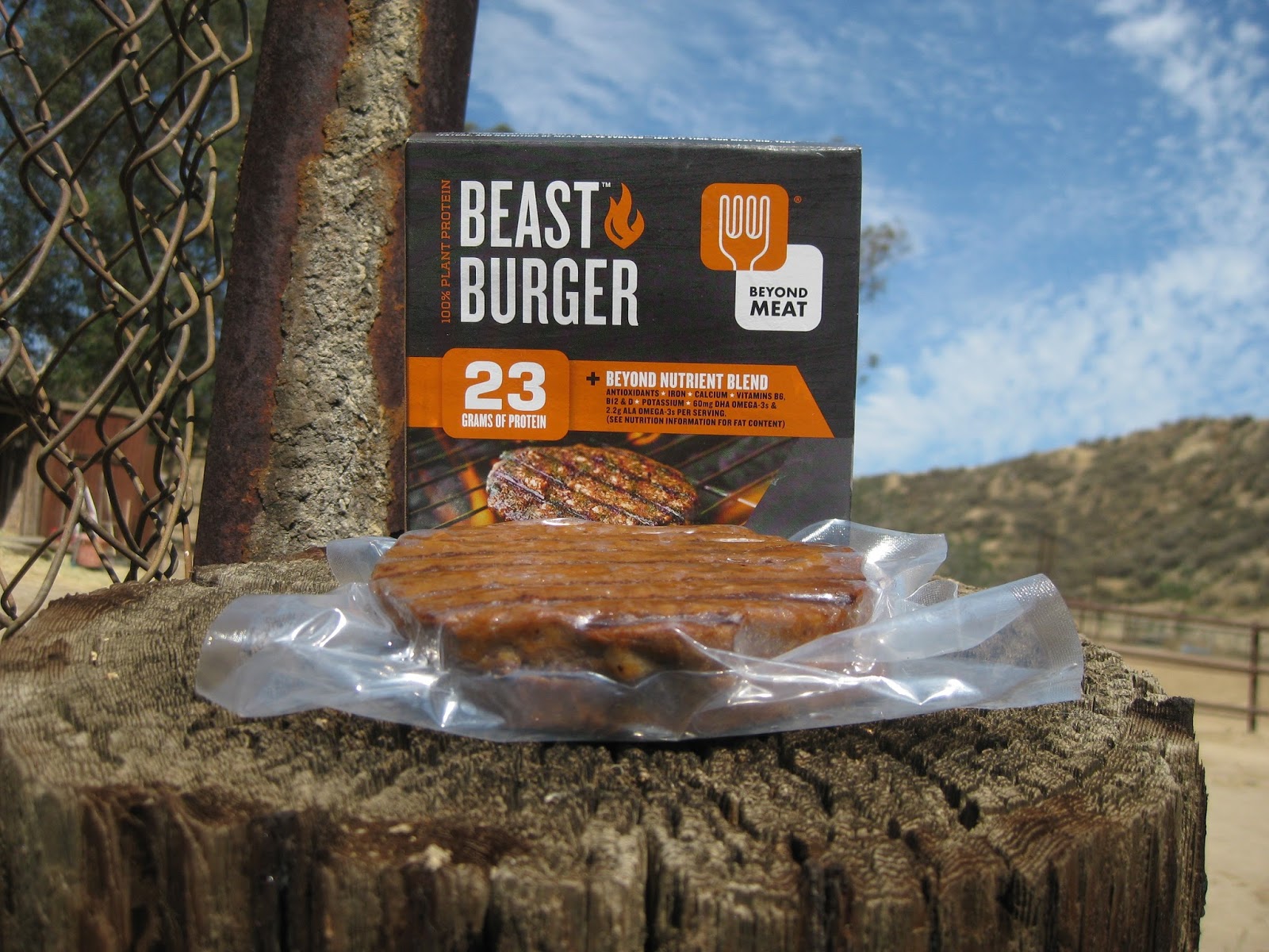 Cynfully Delicious The Beast Burger… Yes, it’s a Quarter Pound Vegan