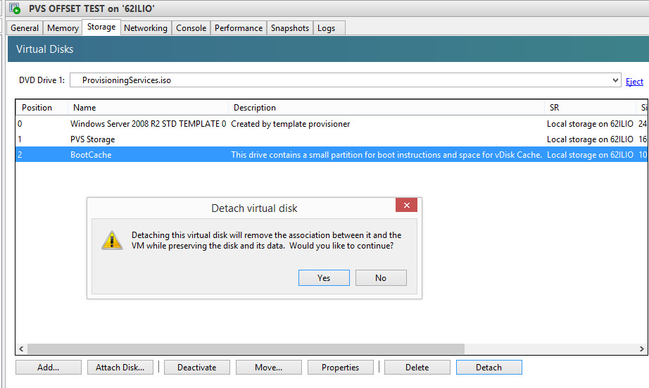 Virtual Sned Citrix Provisioning Services Boot Device Manager