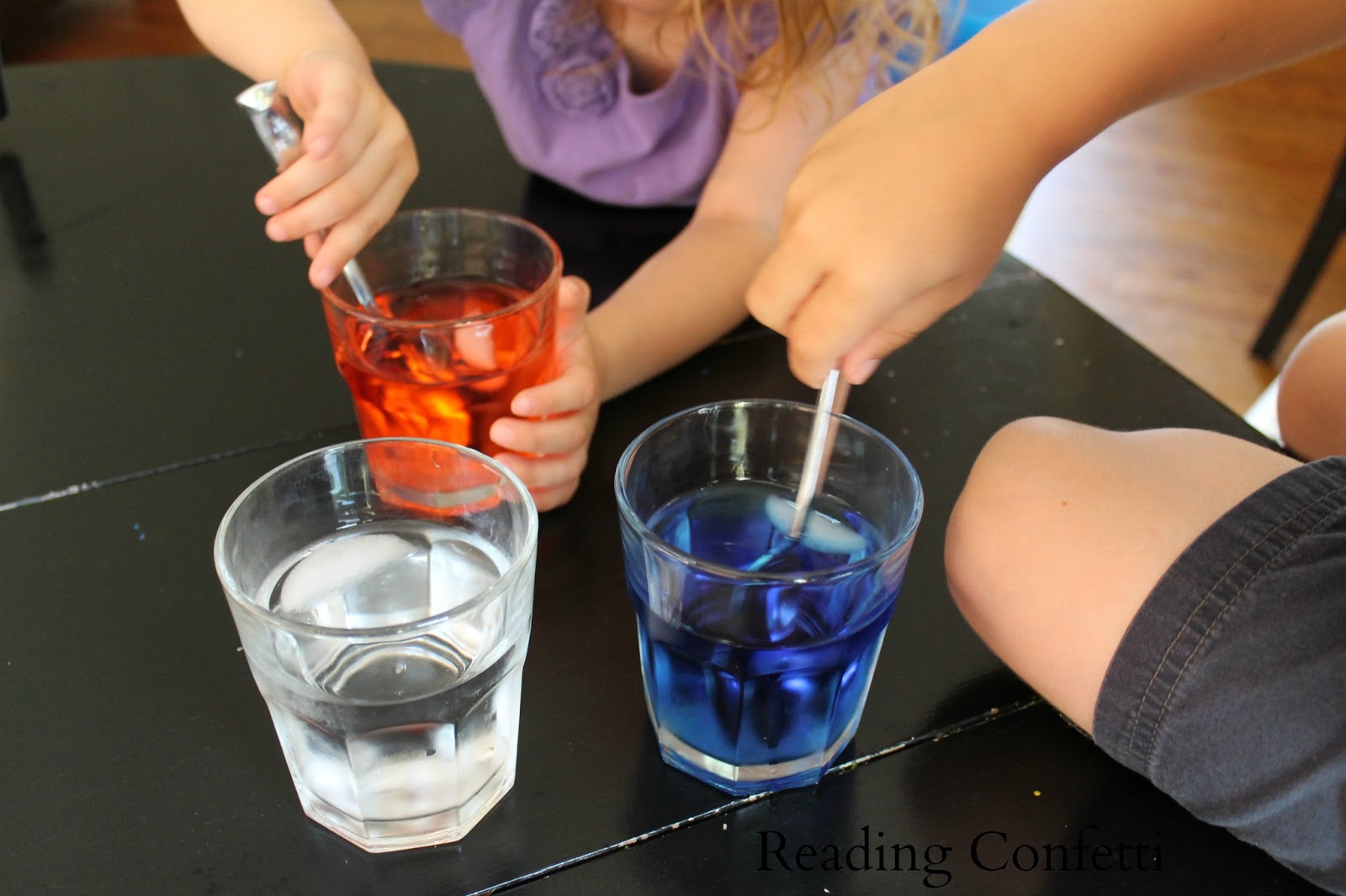 Science for Kids: Ice Experiment ~ Reading Confetti