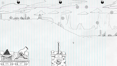 Notebook Artillery Game Screenshot 4