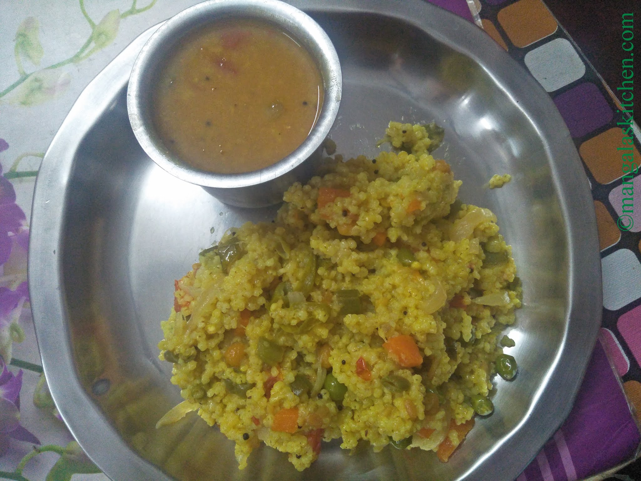 Panivaragu Khichdi Proso Millet Upma Diabetic Friendly Breakfast
