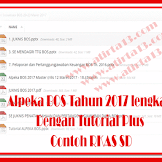 Alpeka Bos Tahun 2017 Lengkap Dengan Tutorial Plus Pola Rkas Sd