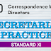 Secretarial Practice Class 11- Chapter - 10- Correspondence With Directors
