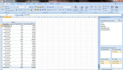 pivot table in excel with example