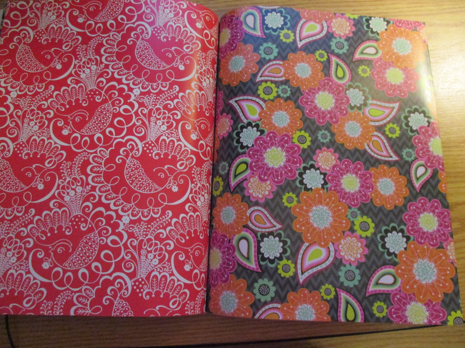Missy's Product Reviews Birthday Bash Vera Bradley Wrapping Paper