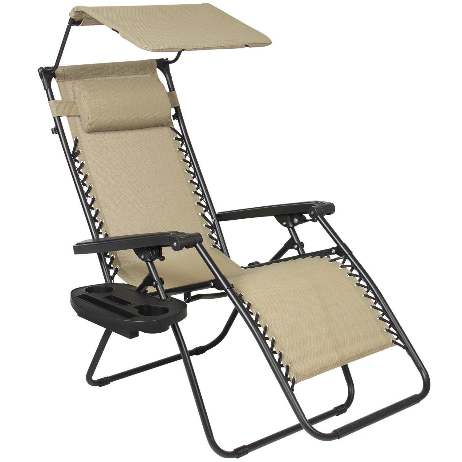 Chunky "GEEK" Bro Zero Gravity Canopy Shades Lounge Chair