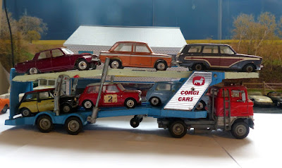 Gift Set 41 Car Transporter with 6 cars