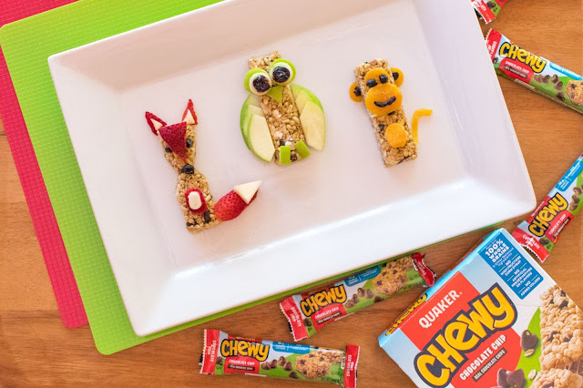 How to Make Animal Themed Snack Ideas With Quaker Chewy Bars