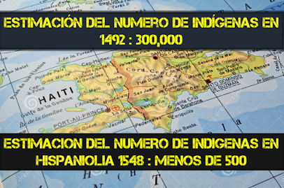 Extincion de los indígenas en la isla de Santo Domingo.