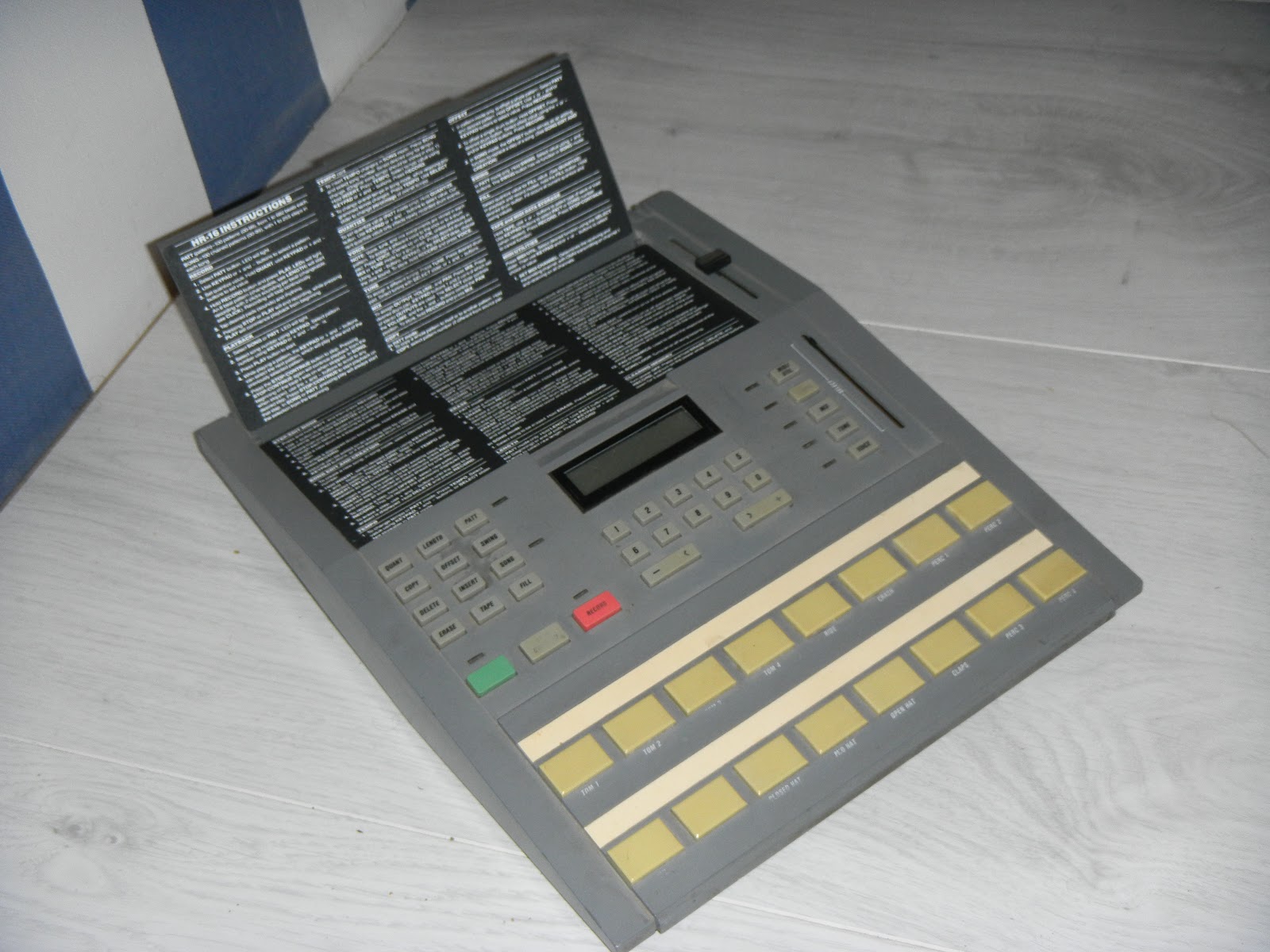 Infrequent Sound [sex.tex] technology: Alesis HR-16