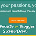 Free Website or Blogger Blog Siam Dan