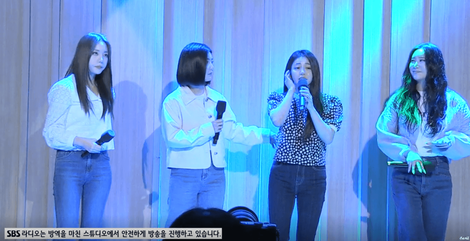 컬투쇼에 출연한 브레이브걸스