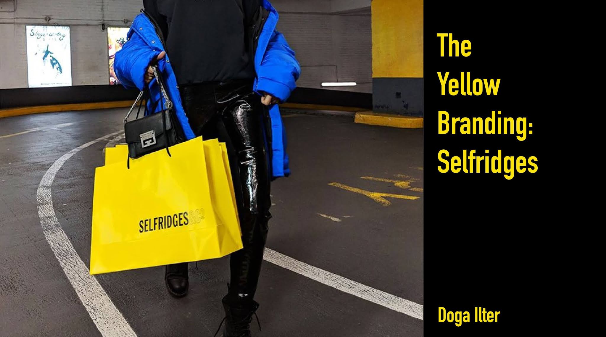 Fashionziner: The Yellow Branding: Selfridges
