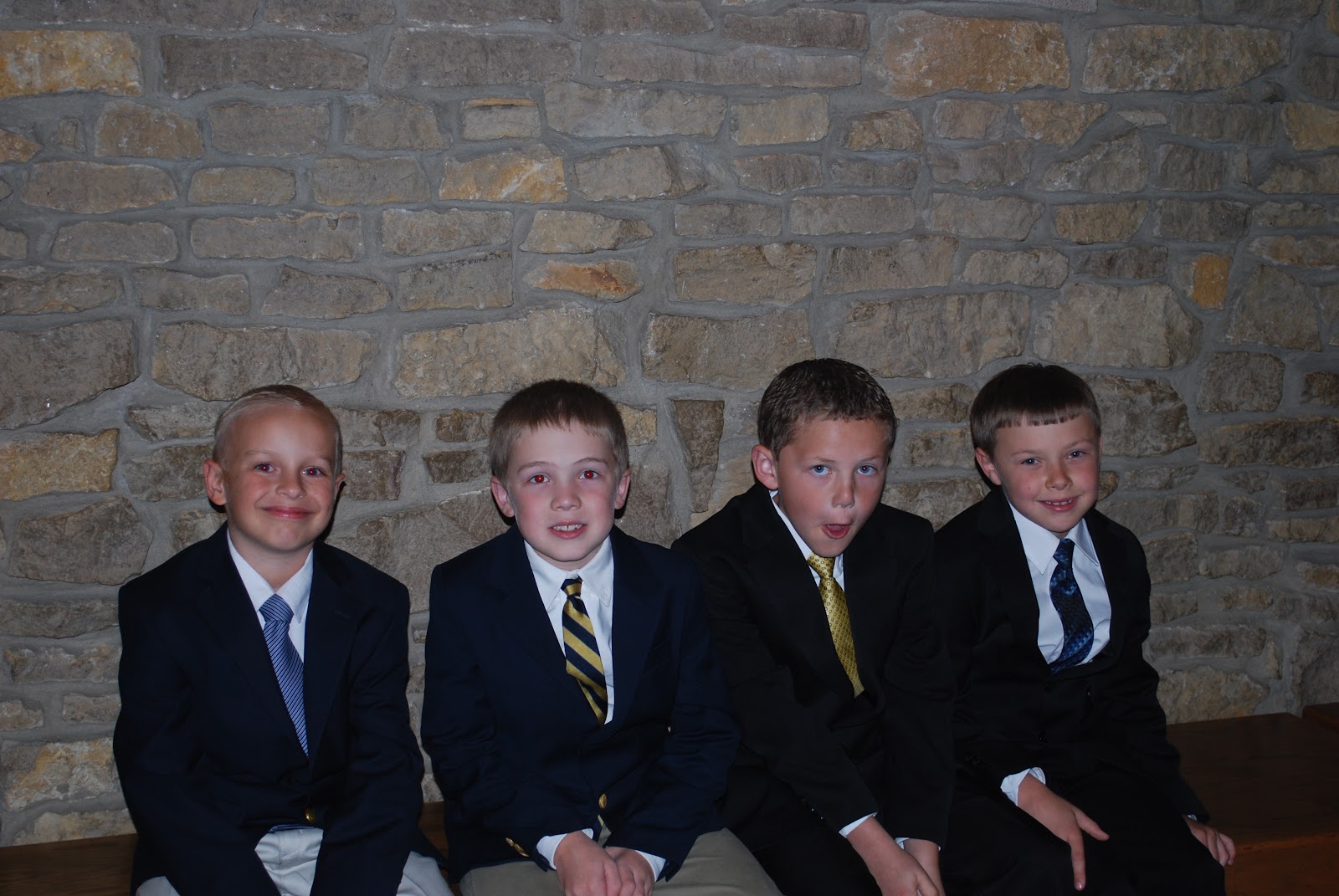 Taylor Traditions: Conner's First Communion: Mustache Bash