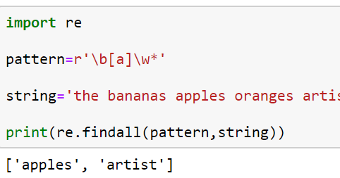 Methods in re package