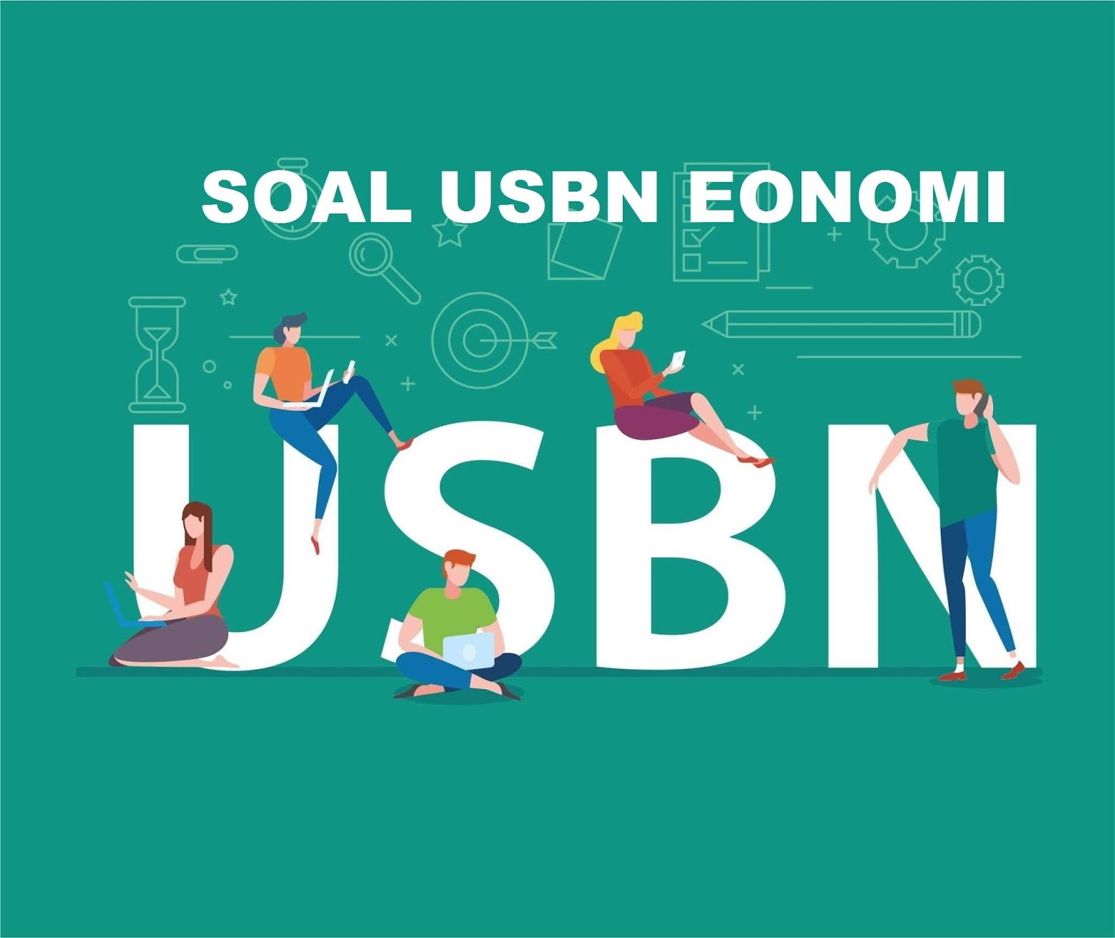 Download Contoh Soal USBN Ekonomi MA/SMA 2020.doc