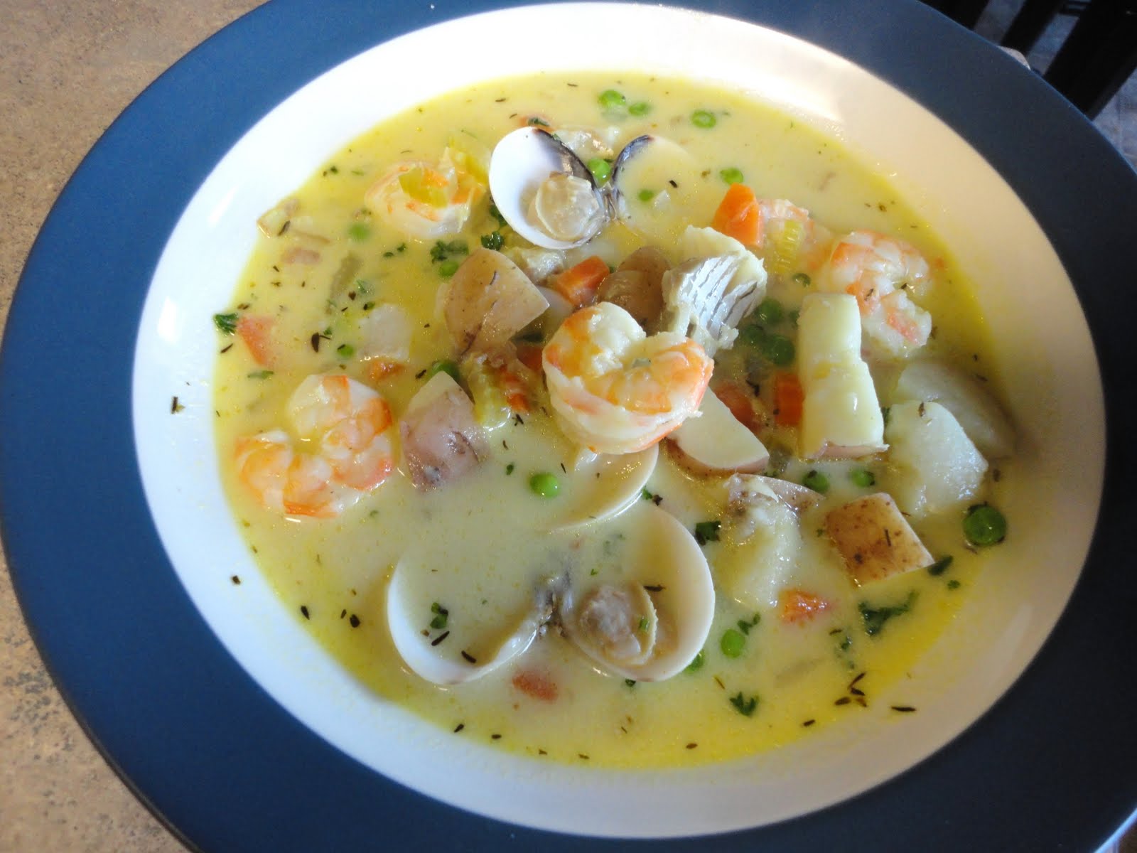 The Frickin Chicken A Seafood Chowder