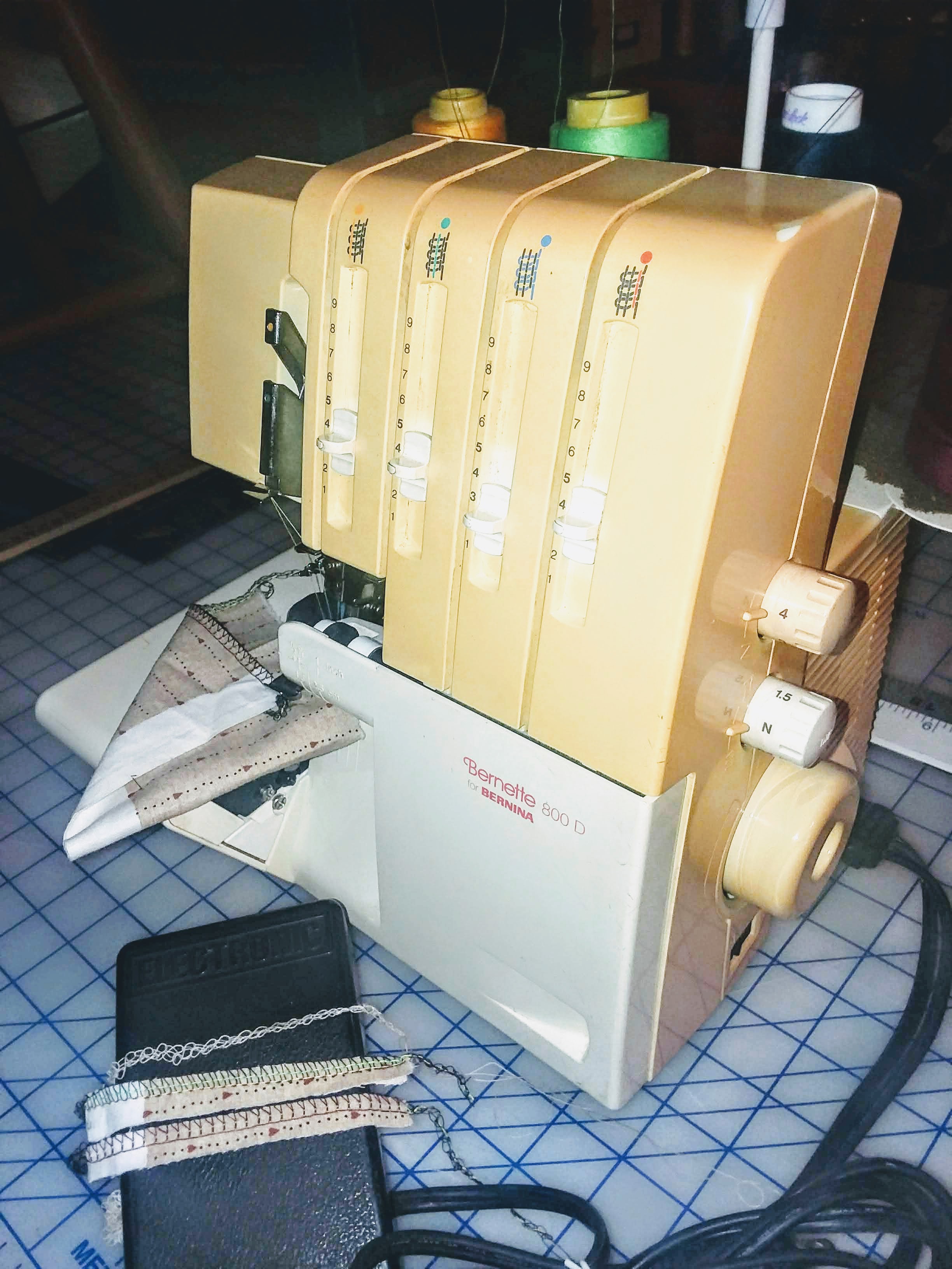 Bernina 800D Serger Frozen, to FIXED!