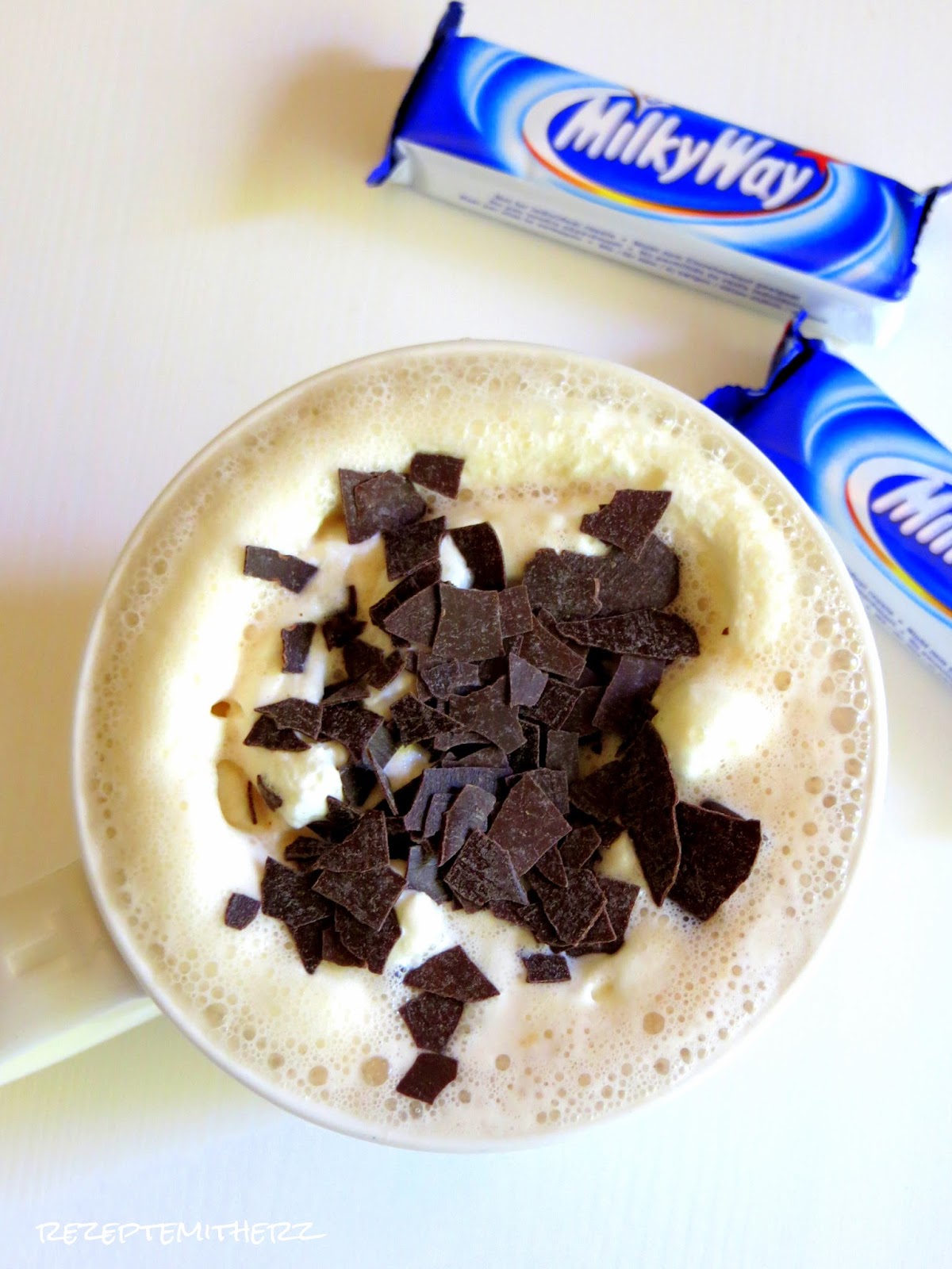 Rezepte mit Herz: &amp;quot; Milky Way &amp;quot; Hot Chocolate