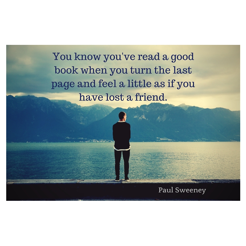 The Big Heat Quote of the Day Paul Sweeney on Turning the Last Page