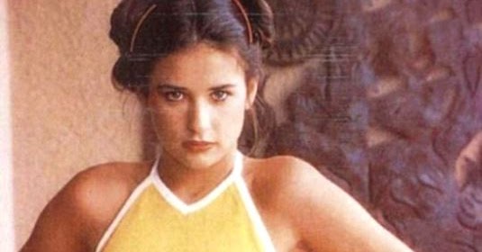 A TRAVES DEL UNIBERTO: Demi Moore en 1981