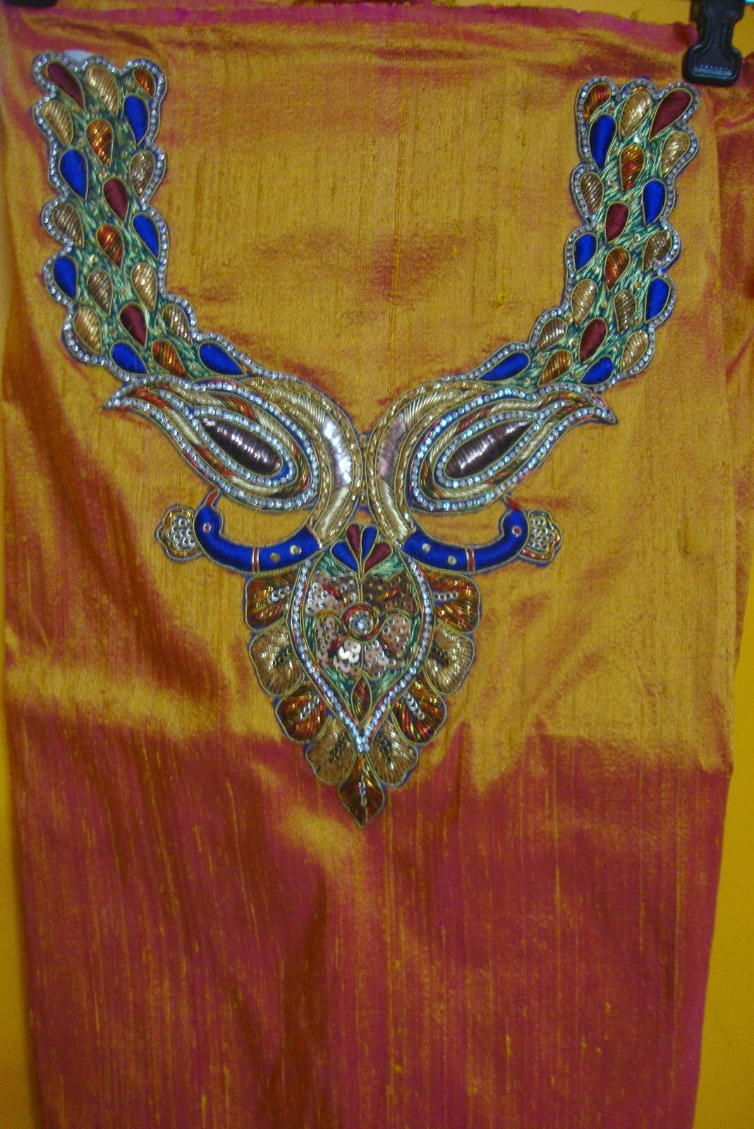 Lakshmi Boutique Hand Embroidery (Maggam Work) Blouse