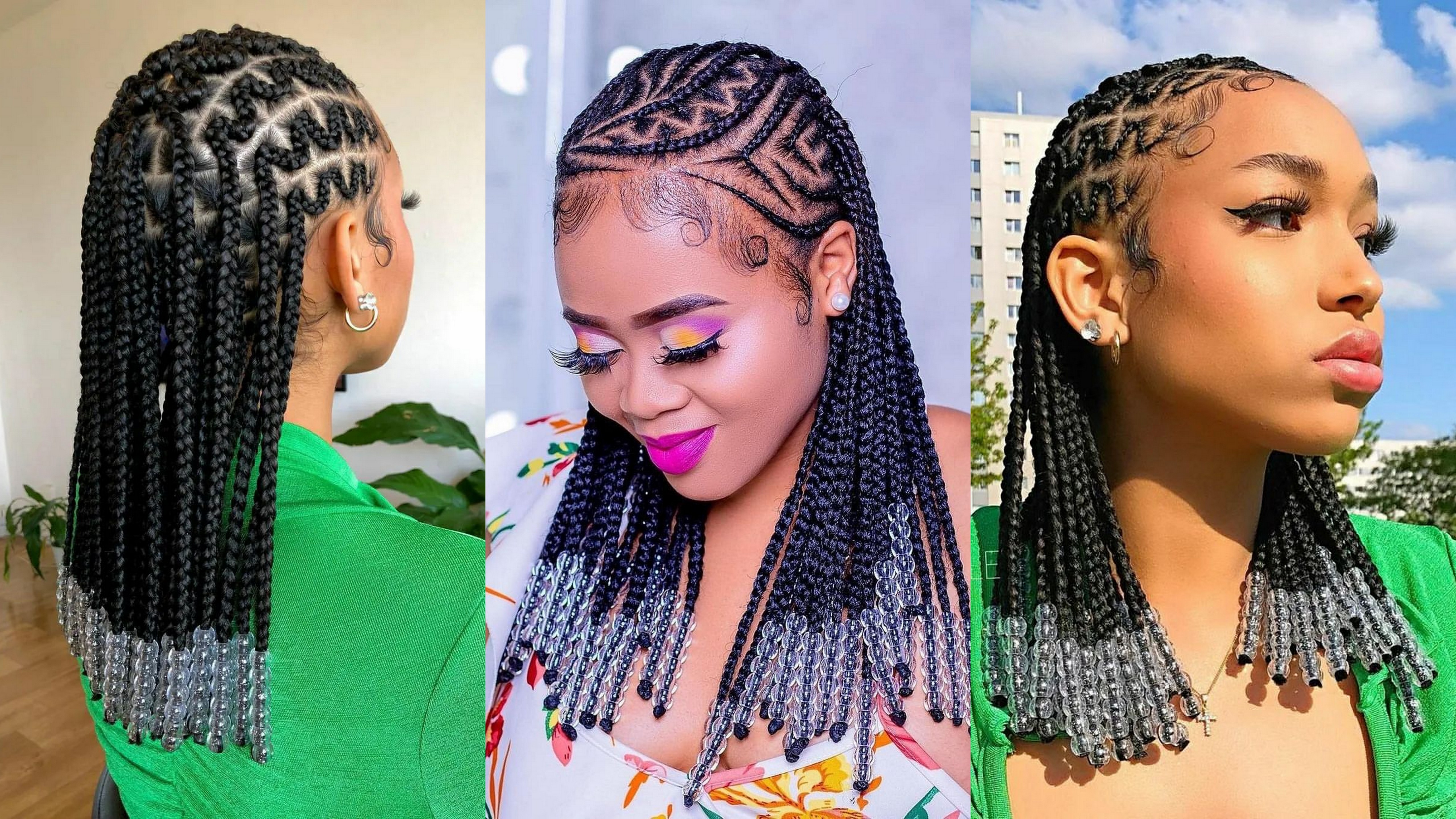 Kids braided hairstyles with beads - Legit.ng