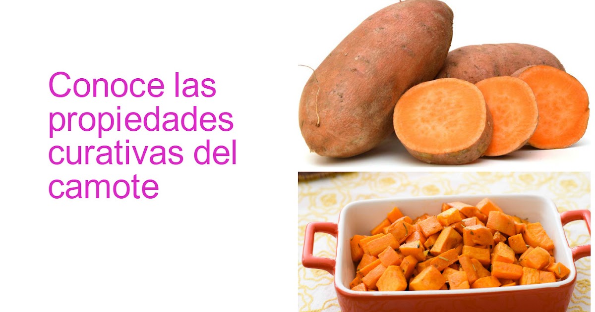 8 Propiedades curativas del camote que te sorprenderán Belleza y Peinados