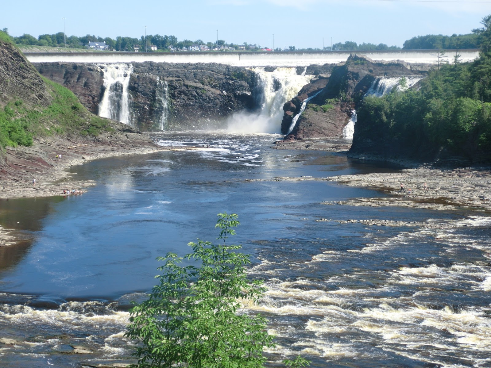 Nos aventures au Canada ! Les chutes de la Chaudière ( à 5 mn de Québec)