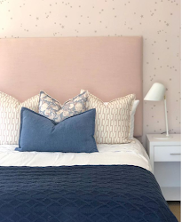 Pink & Navy Room Inspiration All These Interiors