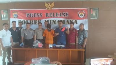 Polres Minahasa Ungkap Kasus Pembunuhan di Desa Waleure