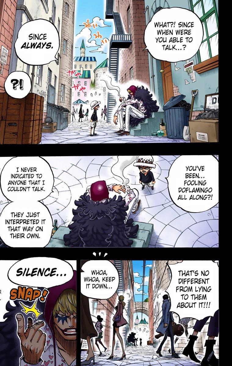 One Piece Chapter 764 One Piece Manga Online Colored