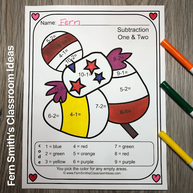 Click Here to Download this Halloween Color By Number Addition and Subtraction Printables Resource Bundle #FernSmithsClassroomIdeas Click Here to Download this Halloween Color By Number Addition and Subtraction Printables Resource Bundle #FernSmithsClassroomIdeas