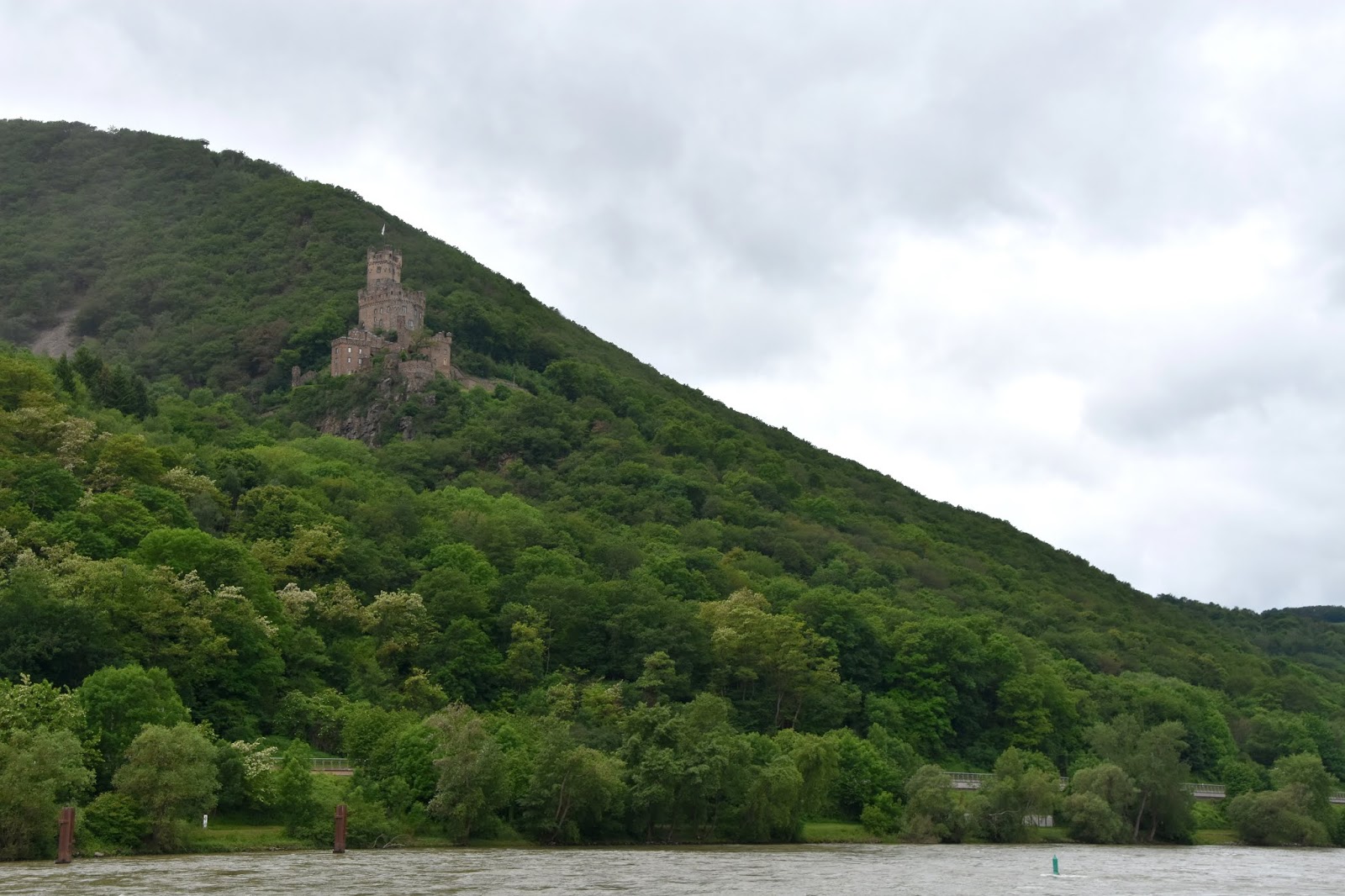 Junk Boat Travels Oct 14 Koblenz Ruedesheim Germany