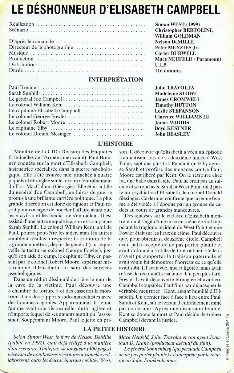 Affiches Photos D Exploitation Bandes Annonces Le Deshonneur