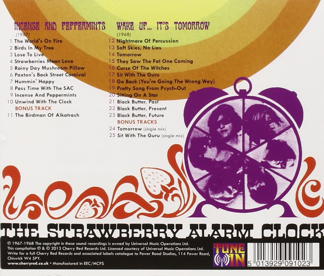 Classic Rock Covers Database Strawberry Alarm Clock Wake Up... It's