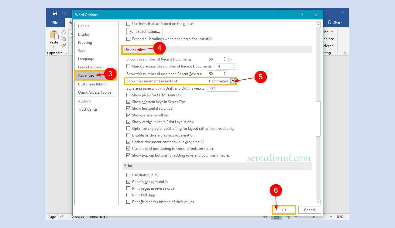 Cara Menampilkan Ruler (Penggaris) di Word & Pengaturannya SemutImut