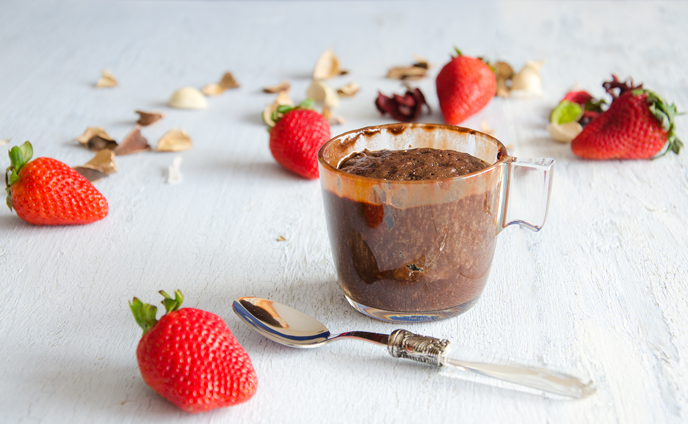 Bolo de chocolate na chávena (em 3 minutos) Segundas-feiras Doces na RFM