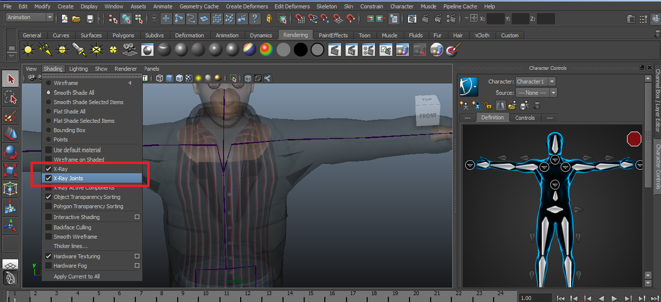 Game Development Guide Animation Ready Rigged Human model using MakeHuman and Maya within an hour