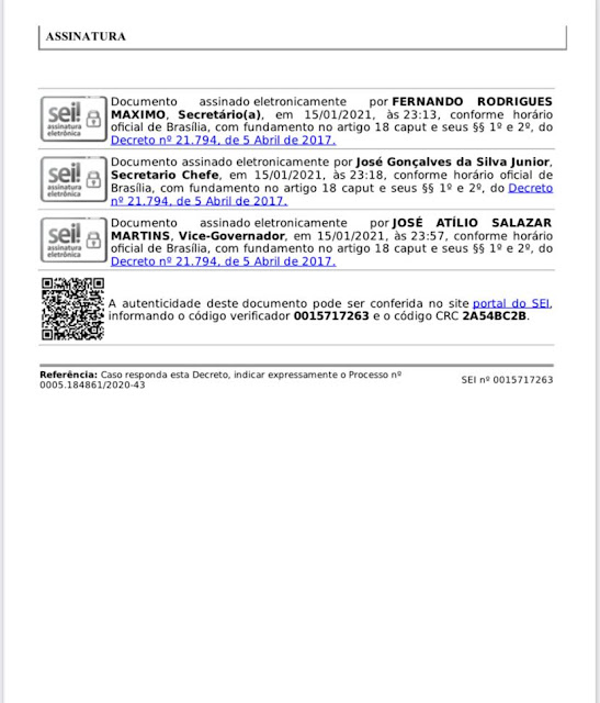Governo lança novo decreto e restringe a circulação de pessoas das 20h às 6h – LEIA NA ÍNTEGRA