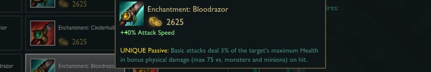 Featured image of post Bloodrazor League Bloodrazor udyr bloodthirster blood bloodrazor rageblade fizz highlights league of legends