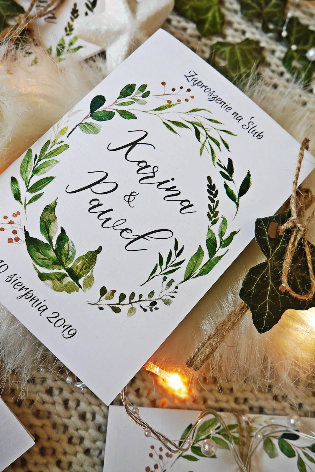 4_zaproszenia_slubne_diy_karyn_blog-Modowy_rustykalne_liscie_zielone_160719 Zaproszenia ślubne DIY Karyn blog modowy rustykalne liście zielone