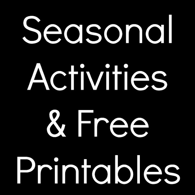 Seasonal Activities and Free Printables