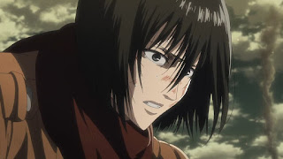ミカサ・アッカーマン Mikasa Ackerman CV. 石川由依 Ishikawa Yui Hellominju.com : 進撃の巨人 アニメ 第3期 55話 白夜 | Attack on Titan Season3 Part2 Ep.55 "Midnight Sun" | Hello Anime !