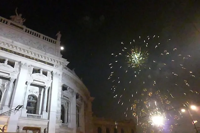 Vienna in December: Silvester fireworks