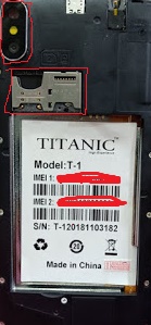 Titanic T-1 Flash File All Verson Lcd Fix MT6572 Hang & Dead Fix Stock Rom without  password 